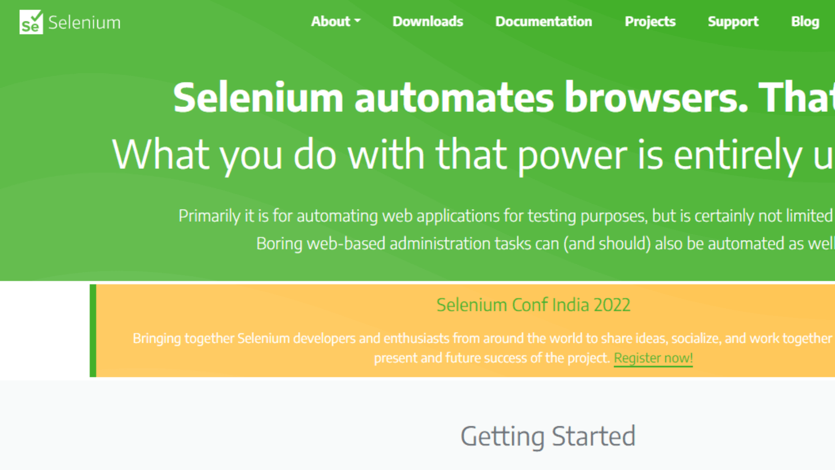 10 automation testing tools that will be in demand by 2024 - selenium