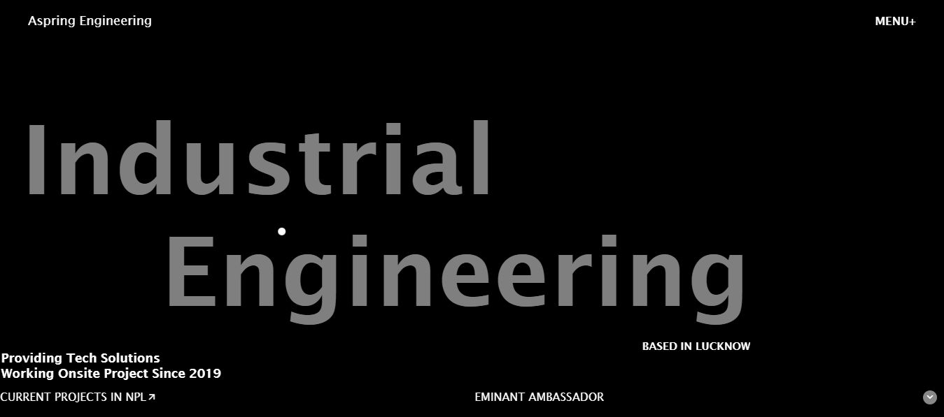 10+ Business Websites with HTML, CSS, and JavaScript - Industrial Engineering Website