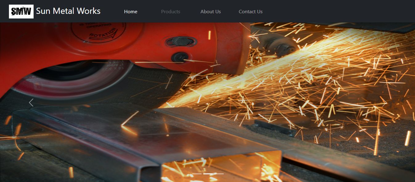 10+ Business Websites with HTML, CSS, and JavaScript - Metal Fabrication Website