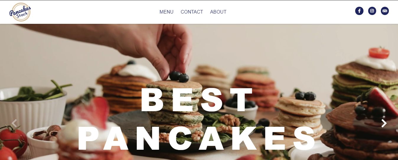 A Collection of 20+ Restaurant Website with HTML, CSS, and JavaScript - Pancake House