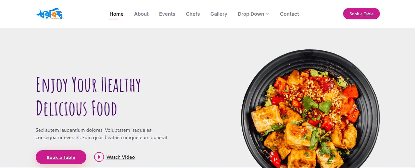 A Collection of 20+ Restaurant Website with HTML, CSS, and JavaScript - Yummy