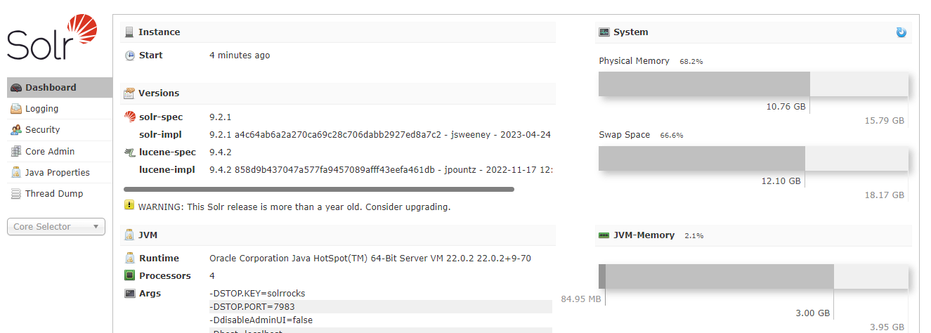 verify solr installation