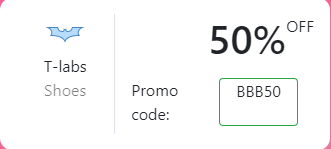bootstrap 4 ecommerce coupons