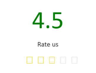 bootstrap 4 rating star