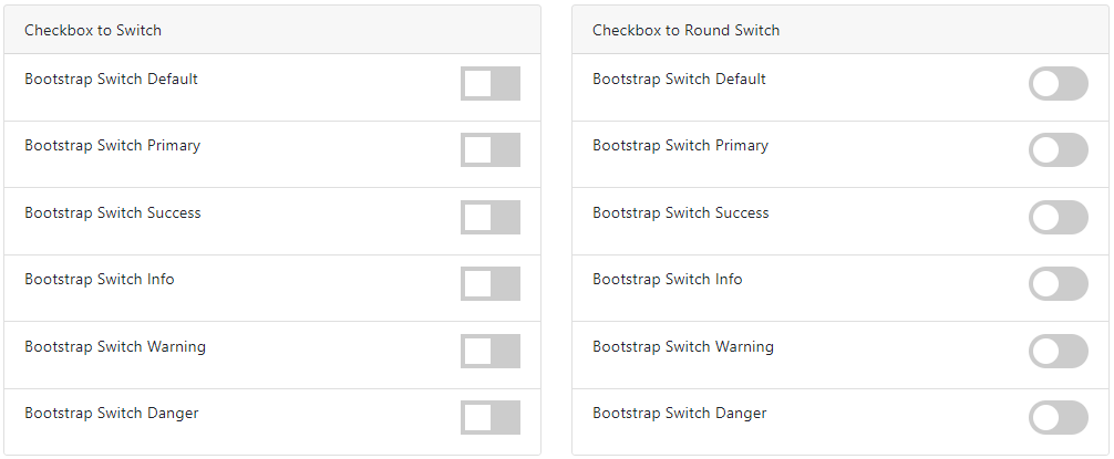 bootstrap 4 simple checkbox switch