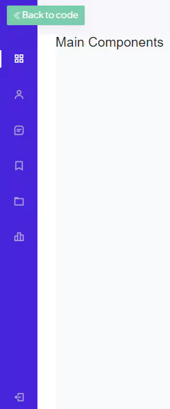 bootstrap 5 sidebar menu with toggle button