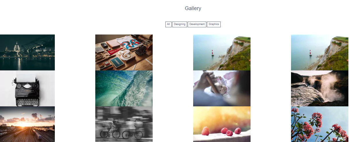 bootstrap gallery