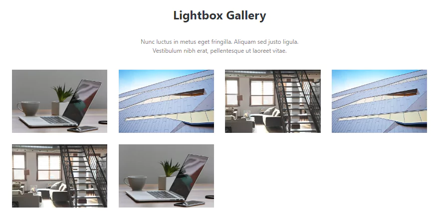 bootstrap lightbox gallery