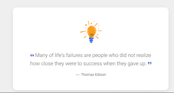 bootstrap quote block with image