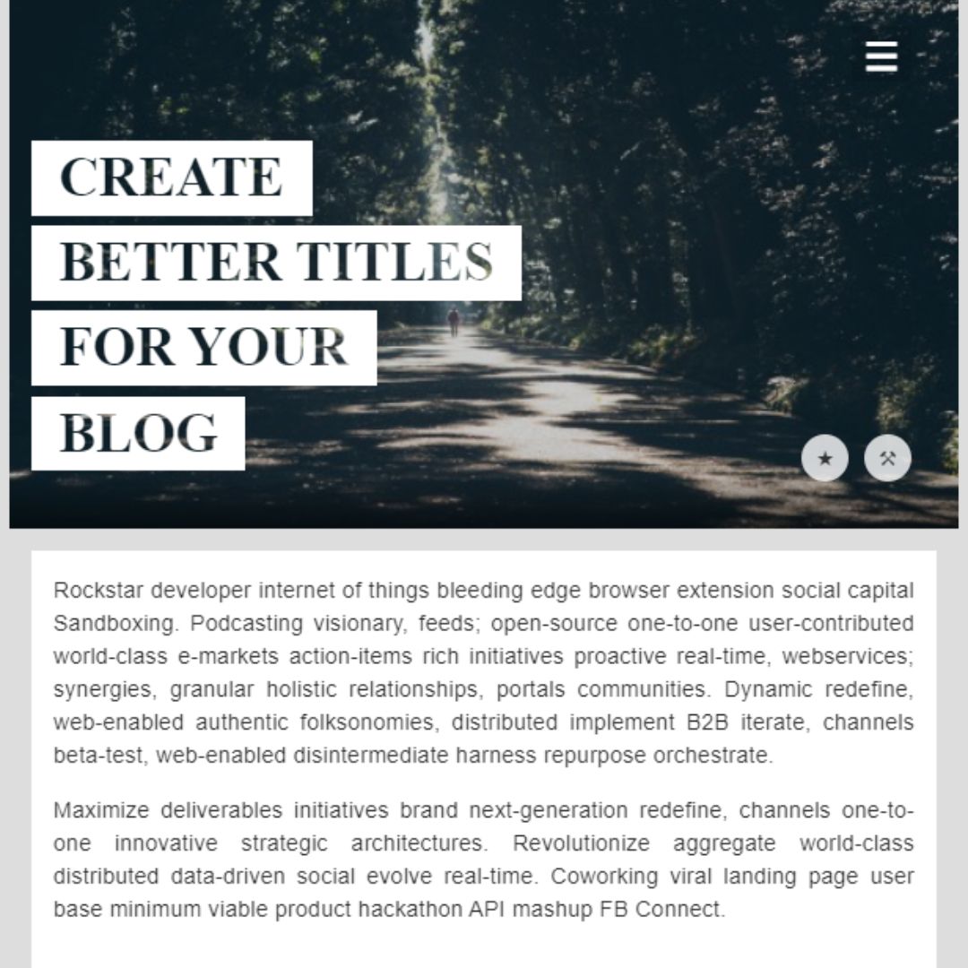 Designing a Responsive Blog Post Layout with HTML and CSS