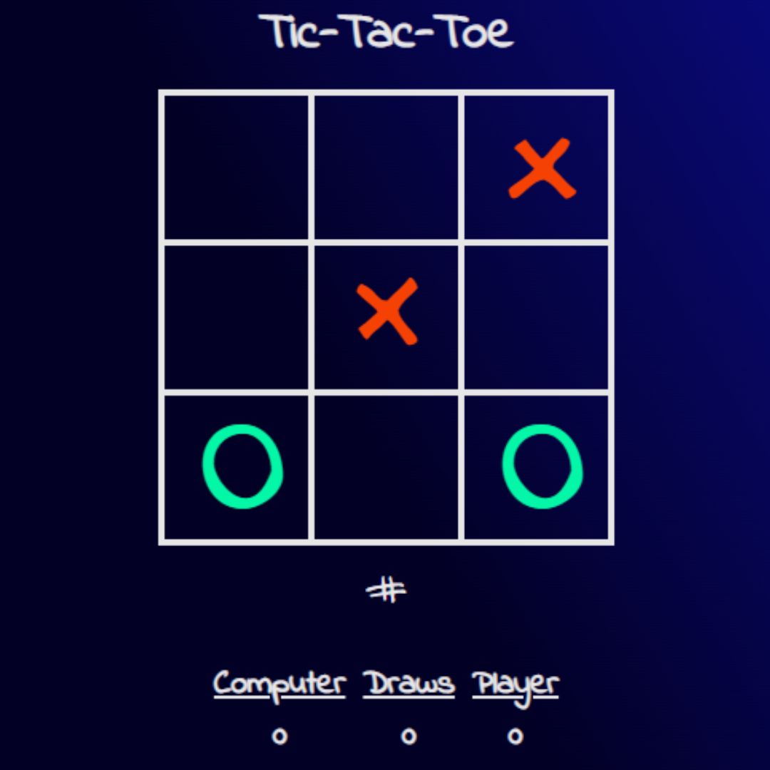 TIC TAC TOE – Javascript