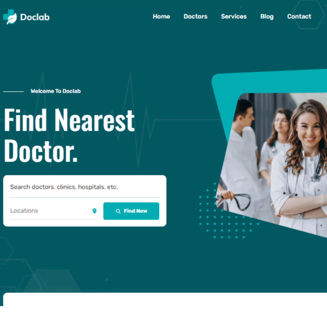 Create a Responsive Medical Landing Page with HTML, CSS, and JavaScript