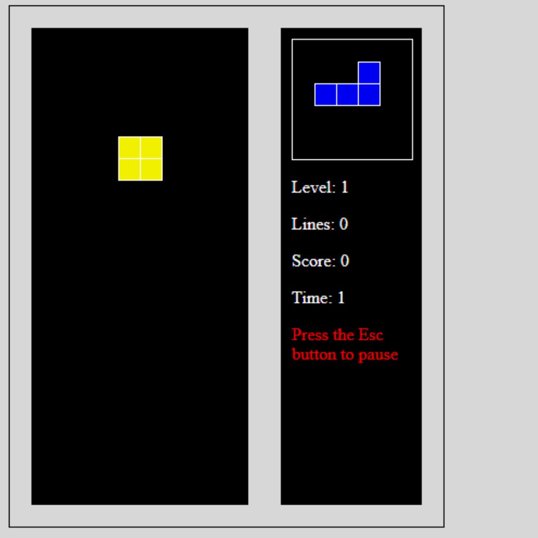 Creating a Tetris Game with HTML, CSS and JavaScript