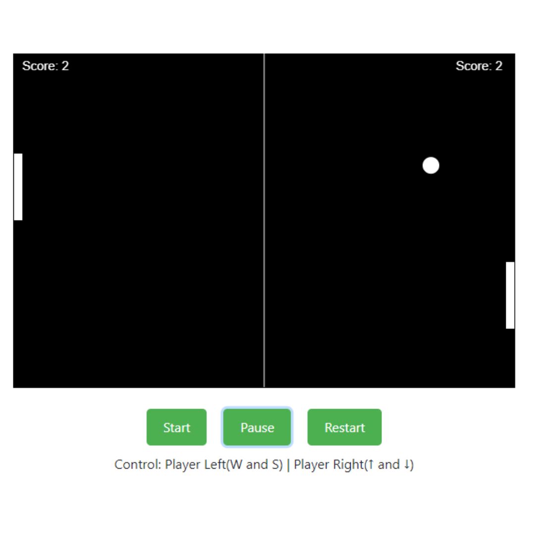 Create the fun ping pong game with the use of HTML and JAVA