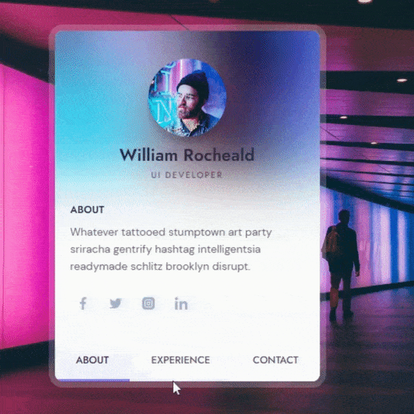 How to Create a Profile Card for Your Website with HTML, CSS And JavaScript