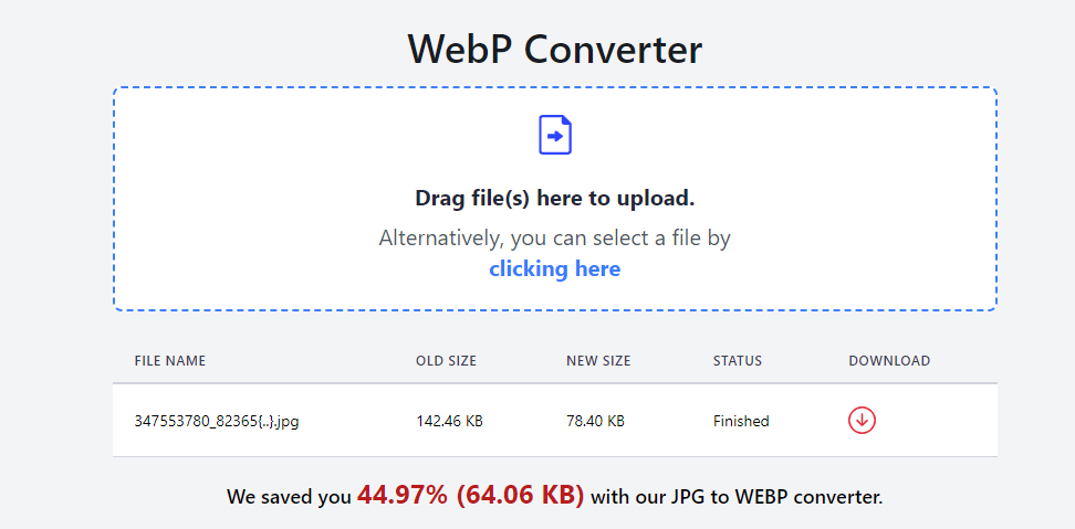 Free JPG to Webp Converter