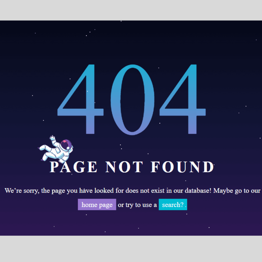 404 Not Found