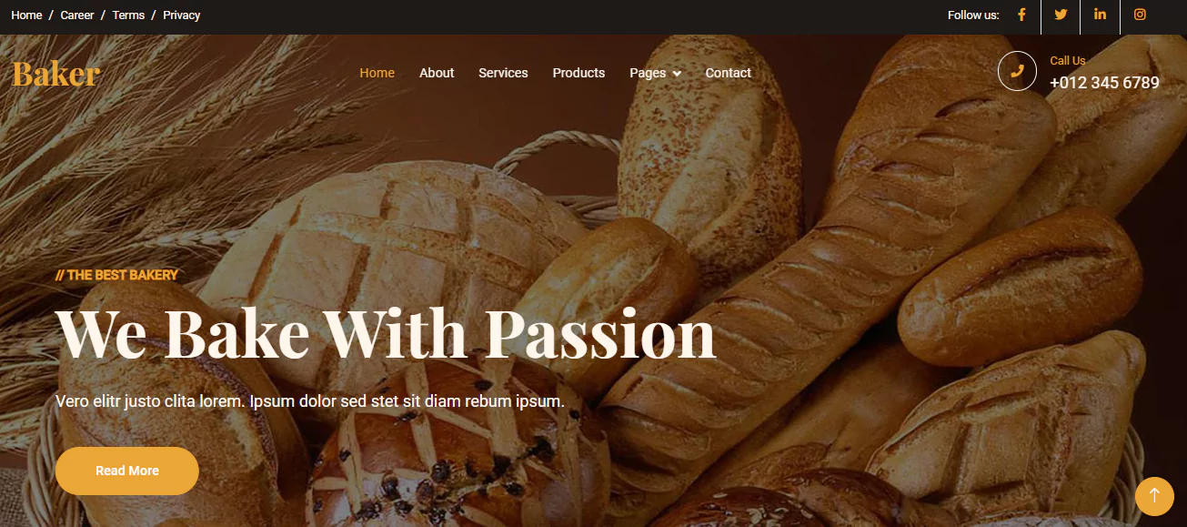 bakery-website-template