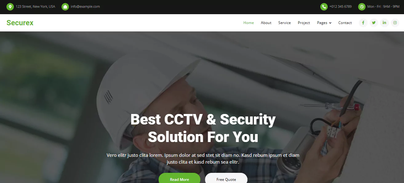bootstrap-security-service-website-template