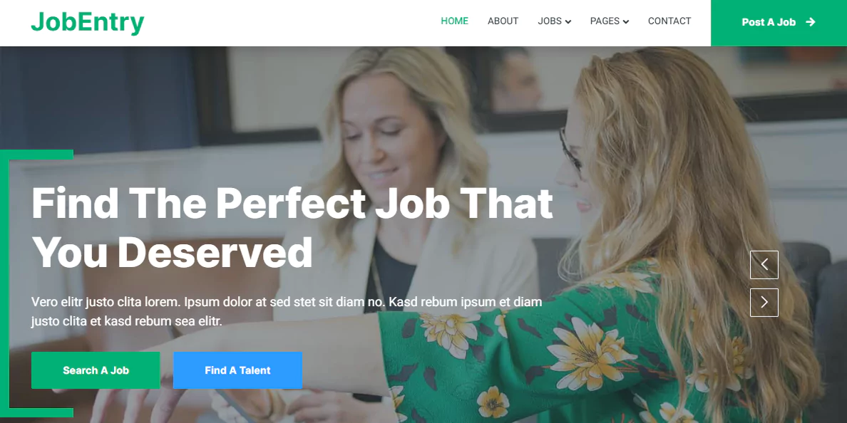 job-portal-website-template