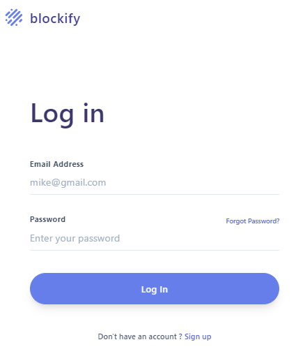 form component - responsive login form page built with tailwind css