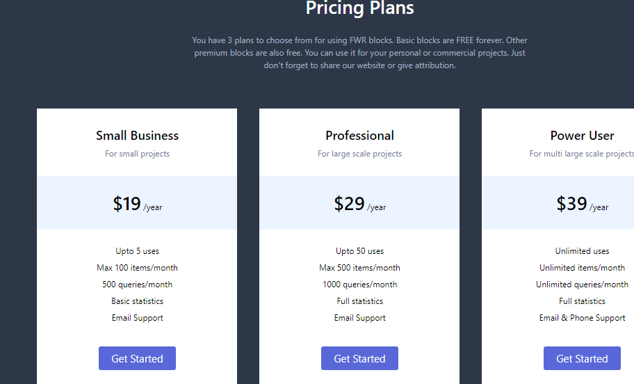 35+ tailwind table - tailwind css - pricing table #2
