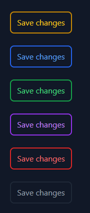 hoverable neon buttons